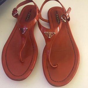 Prada sandals size 37